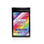 Get Mushy Psilocybin Gummies -Blue Raspberry flavour -250 mg / 2 g bag